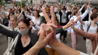 Многоактная пьеса для протеста: в Белоруссии задержали координаторов беспорядков
