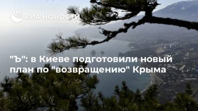 "Ъ": в Киеве подготовили новый план по "возвращению" Крыма
