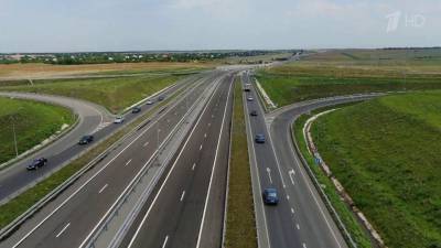 Автодорога «Таврида» в Крыму готова на 95%