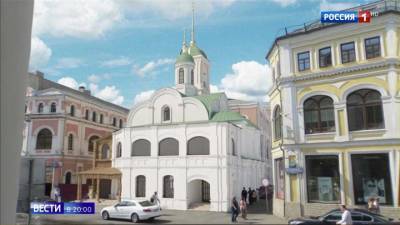 Московскому храму Илии Пророка вернут исторический облик. Вести в 20:00