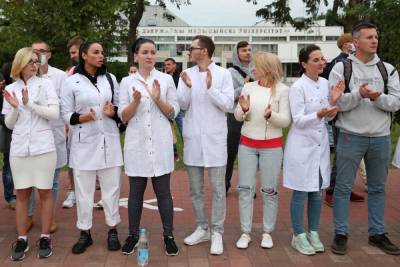 Акция протеста медиков в Минске срежиссирована — Министр здравоохранения Белоруссии