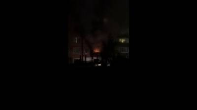 В доме на бульваре Анкудинова ночью сгорела квартира