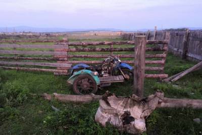 В Бурятии пьяный мотоциклист наехал на гравий и попал в больницу