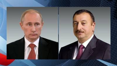 Владимир Путин и Ильхам Алиев обсудили обстановку на азербайджано-армянской границе