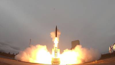 Израиль провел успешные испытания противоракеты "Хец-2"