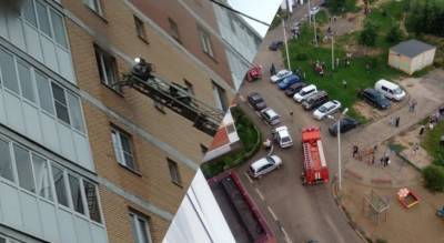 Спасатели кинули лестницу в окно: подробности ЧП в высотке Ярославля