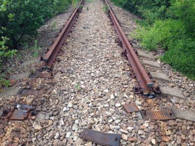В Липецкой области распилили и украли рельсы с железной дороги