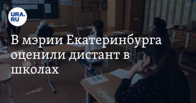 В мэрии Екатеринбурга оценили дистант в школах. И назвали главных пострадавших