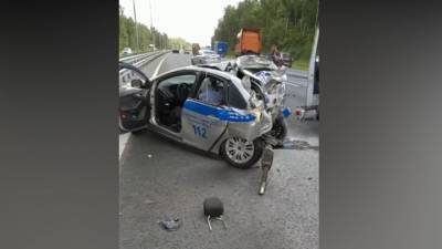 Полицейский погиб в ДТП на юге Подмосковья