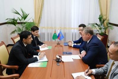 Игорь Бабушкин провел встречу с представителем Туркменистана, обсудив вопросы сотрудничества