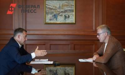 Хоккеист Вячеслав Фетисов обсудил с врио губернатора перспективы развития Приангарья
