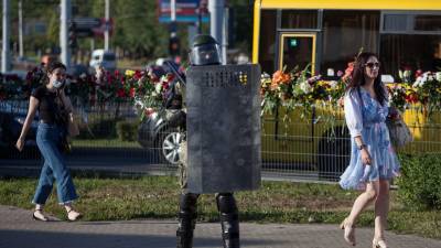МВД Белоруссии: беспорядки в стране утратили массовость