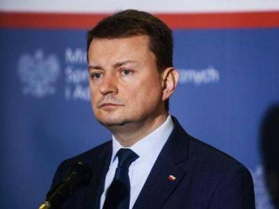 Глава Минобороны Польши заявил о необходимости поддержать белорусский народ без вмешательства НАТО