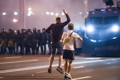 В МВД Белоруссии заявили о высоком уровне агрессии протестующих к силовикам