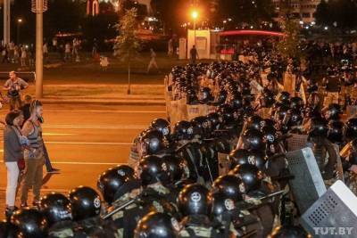 МВД Белоруссии: за минувшую ночь силовики задержали около 700 протестующих