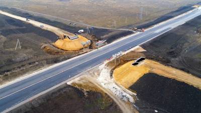 Строительство трассы "Таврида" в Крыму завершится в сентябре