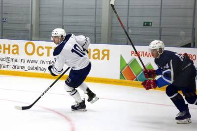 В Нововоронеже прошёл товарищеский матч Высшей хоккейной лиги