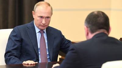 Путин встретился с гендиректором "Интер РАО" Ковальчуком