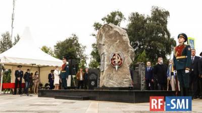Монумент милиционерам, погибшим при обороне Москвы, открыли в Солнечногорске