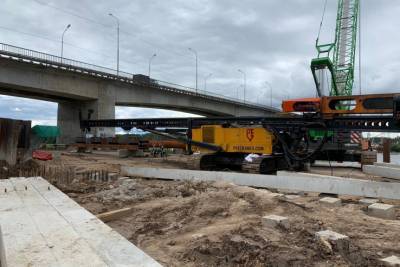 Строительство моста в Киришах завершат с опережением графика