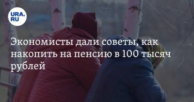 Экономисты дали советы, как накопить на пенсию в 100 тысяч рублей