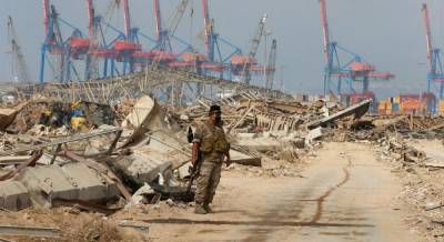 Взрыв в Бейруте нанес ущерб на 15 миллиардов долларов - президент Ливана