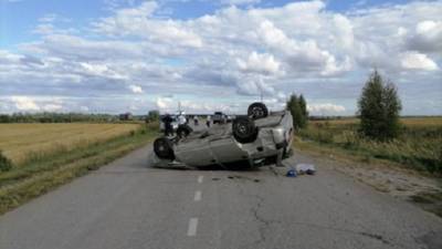 Женщина погибла при опрокидывании ВАЗа в Кораблинском районе Рязанской области
