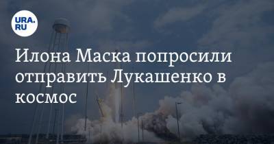 Илона Маска попросили отправить Лукашенко в космос