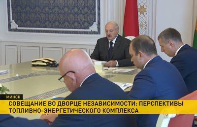 Лукашенко: от надёжности топливно-энергетического комплекса зависит экономика и национальная безопасность страны