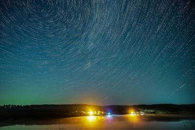 Красноярский фотограф заснял самый яркий звездопад в году