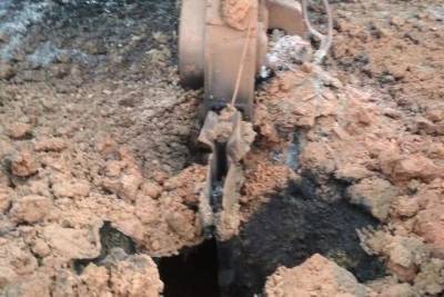 В Ивановской области тракторист задел газопровод, что привело к пожару