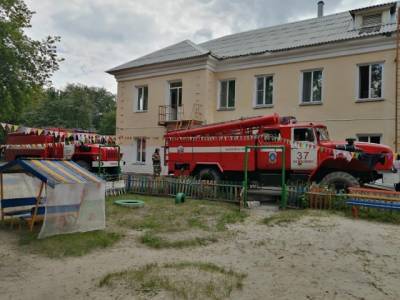 На Южном Урале из горящего детского сада эвакуировали 55 человек