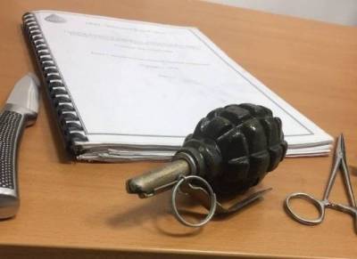 В Тюмени задержан мужчина, который предложил в магазине расплатиться за алкоголь гранатой