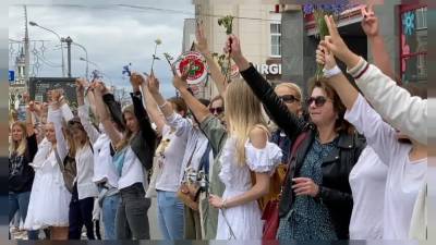 Женщины Беларуси выступают против насилия