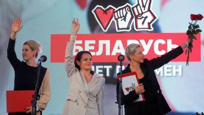 Тихановская заявила, что ее поддержка на выборах составила 60-70%