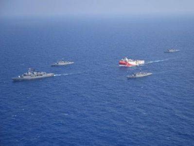В Восточном Средиземноморье столкнулись греческий и турецкий фрегаты