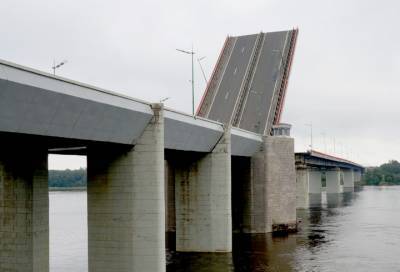 На трассе «Кола» разведут Ладожский мост 17 августа