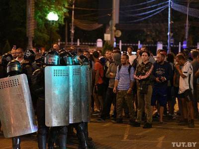 Опубликован список задержанных в Минске демонстрантов