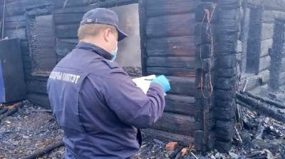 Следователи выясняют обстоятельства пожара в Кличевском районе, на котором погибла молодая семья