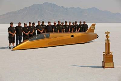 Установлен новый мировой рекорд скорости передвижения на земле