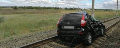 В Волгоградской области водитель погиб при столкновении с поездом