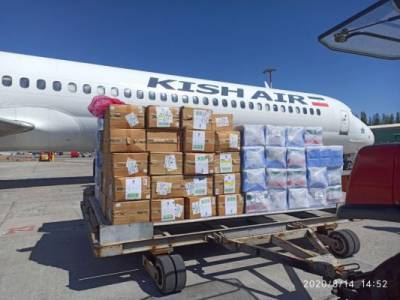 Иран во второй раз направил антиковидную гуманитарную помощь Киргизии