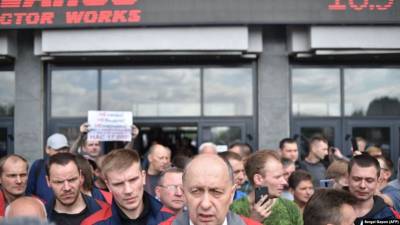 Работники десятков предприятий Беларуси вышли на митинги