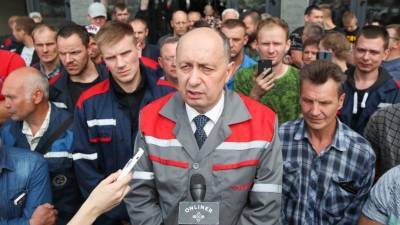 Из-за забастовки частично остановлена работа Минского тракторного завода