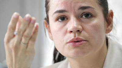 Тихановская призвала Европу помочь в переговорах с властями Белоруссии