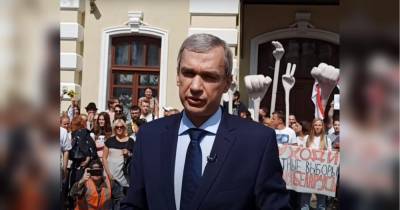 Бывший министр культуры Беларуси публично поддержал протестующих (видео)