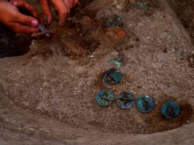 В скифских курганах на Полтавщине найдены древние артефакты