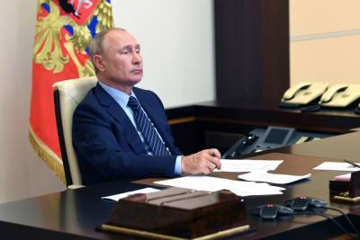 Путин предложил провести онлайн-встречу глав государств-членов Совбеза ООН
