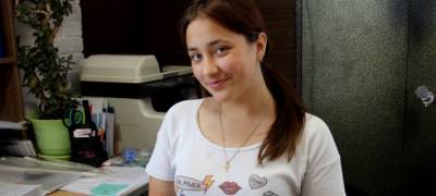 Юная сотрудница "РКС-Петрозаводск" рассказала о том, как ей работается в компании
