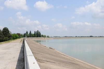 Низкий уровень водохранилища не нарушит поставку воды на курорты Краснодарского края